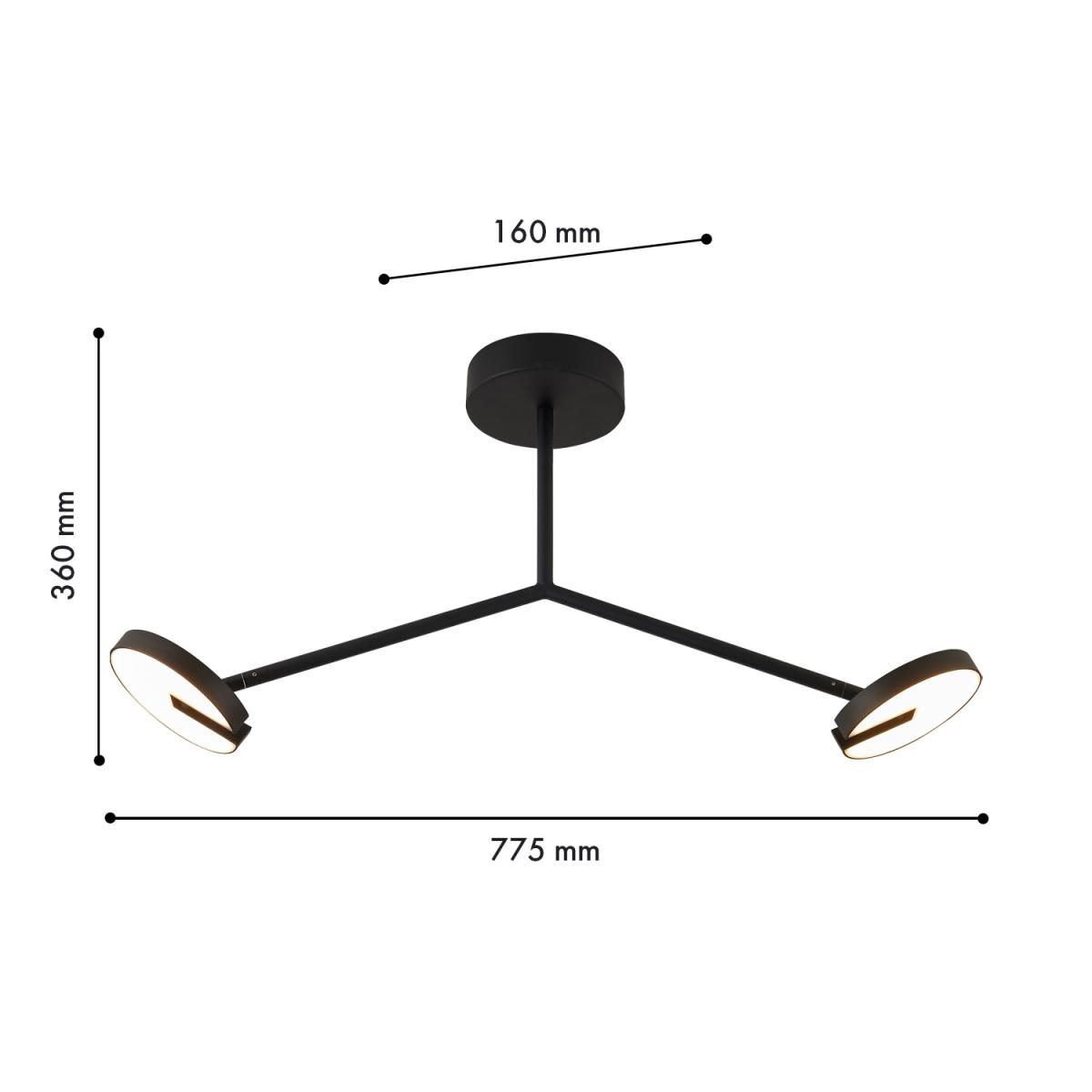 Потолочный светильник Favourite Paritet 4401-2C