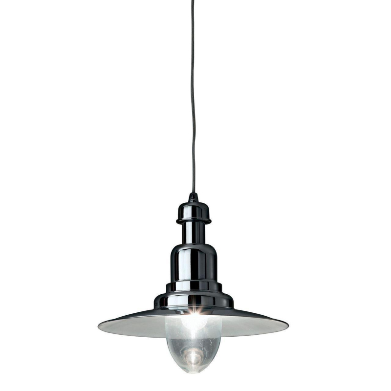 Подвесной светильник Ideal Lux Fiordi SP1 Big Cromo 004976