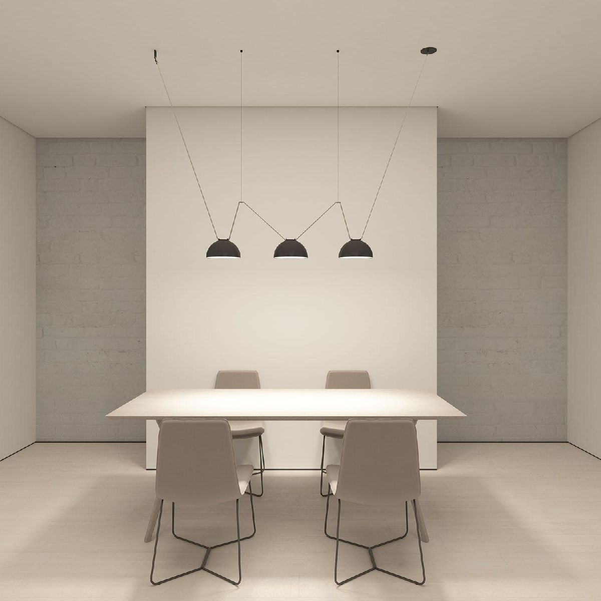 Трековый однофазный светильник Denkirs Belty Flow DK5561-BK