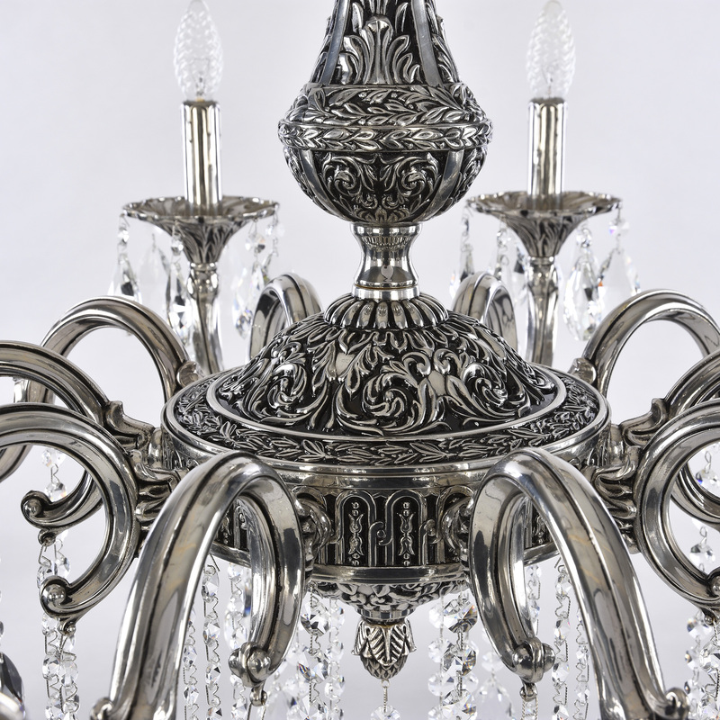 Подвесная люстра Bohemia Ivele Crystal Verona 72101/10/300 B NB