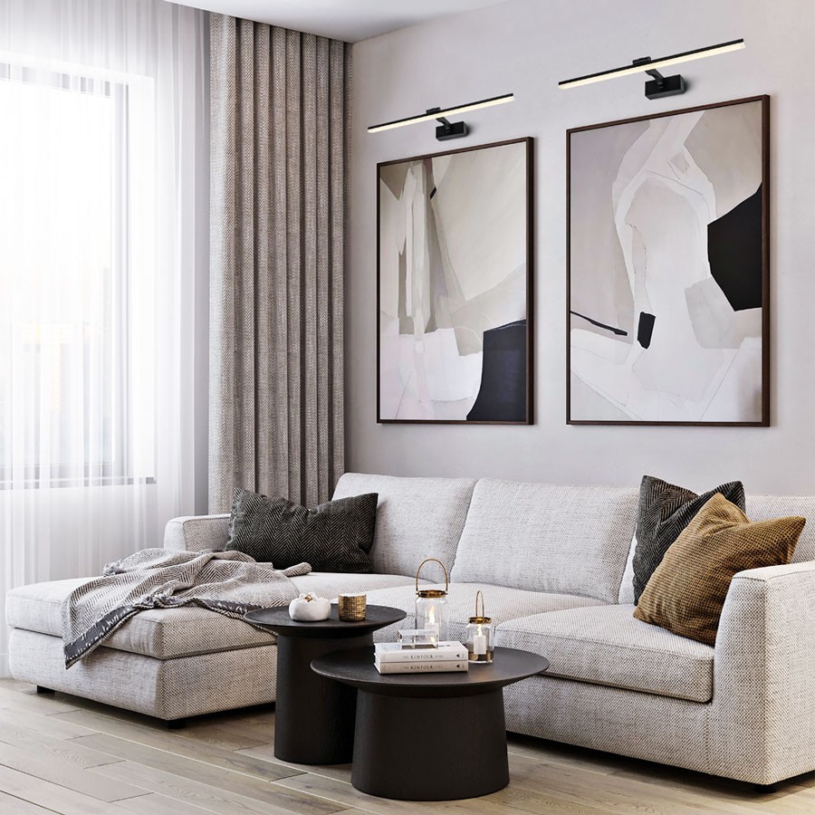 Подсветка для зеркал LED4U L7186-570 BK