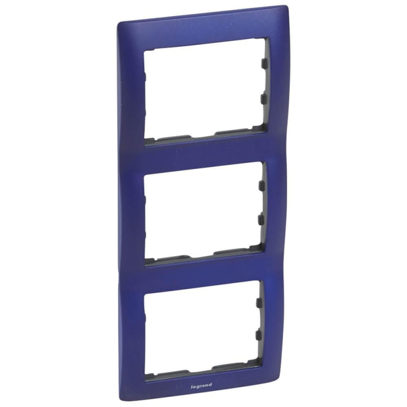 Рамка 3-постовая Legrand Galea Life волшебный синий 771917