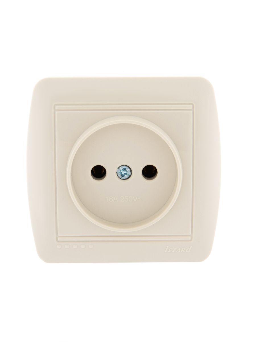 Розетка б/з Lezard Demet 711-0300-121