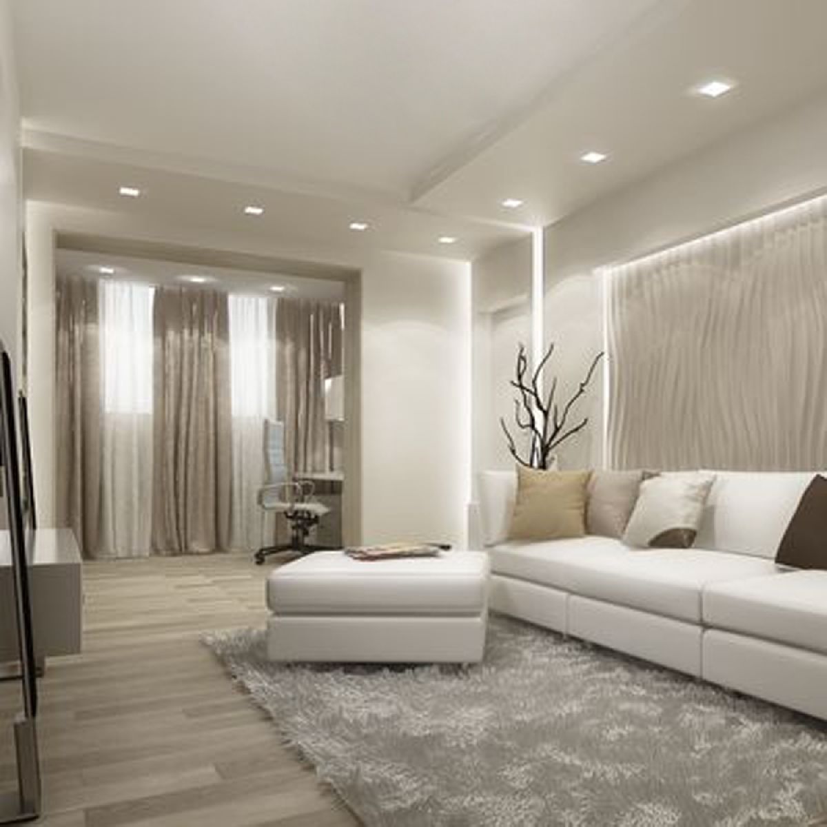 Накладной светильник Reluce 70607-9.5-001OL LED18W WH 4000K