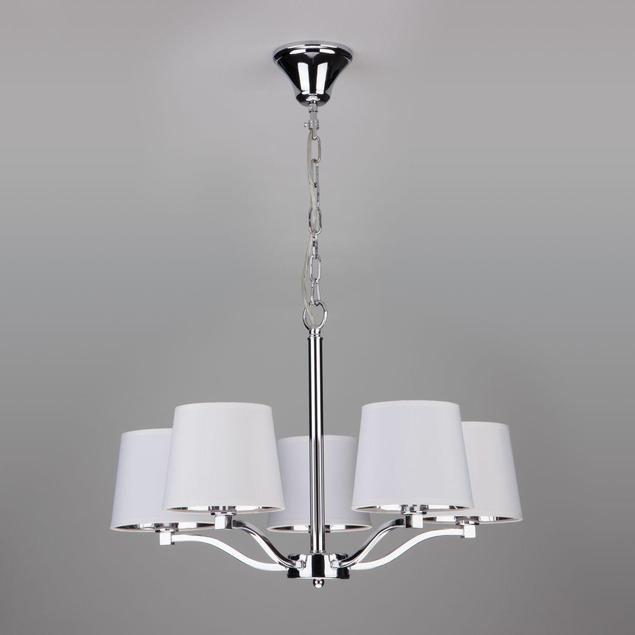 Подвесная люстра Eurosvet Felicia 70073/5 хром