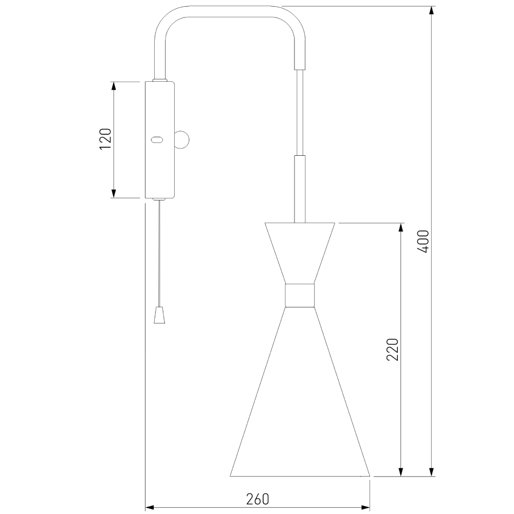 Бра Bogates Glustin 316/1