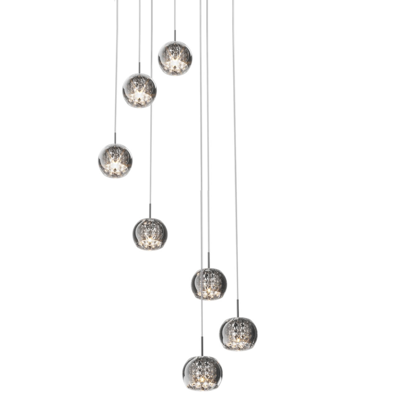 Подвесной светильник Zumaline CRYSTAL P0076-07M-B5FZ