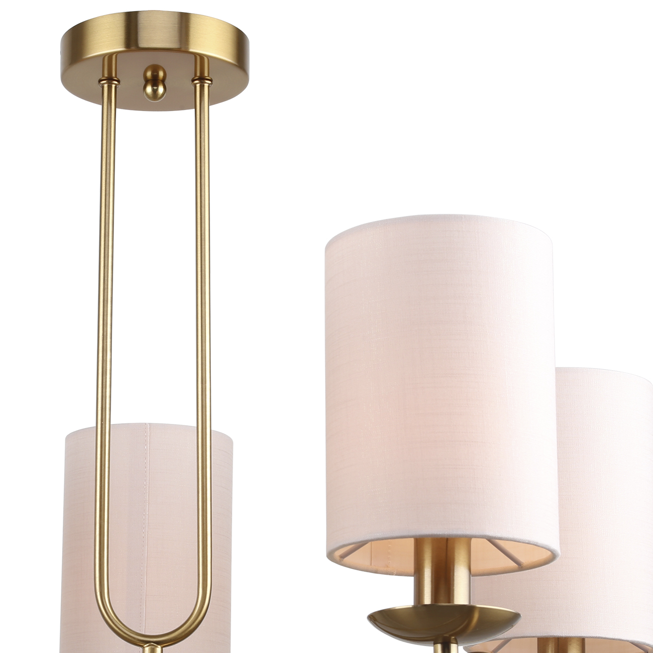 Люстра на штанге Escada Eclipse 10166/5PL Brass в Москве