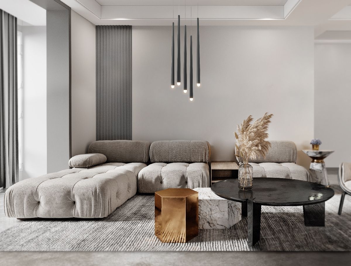 Подвесной светодиодный светильник Maytoni Cascade MOD132PL-L28BK2