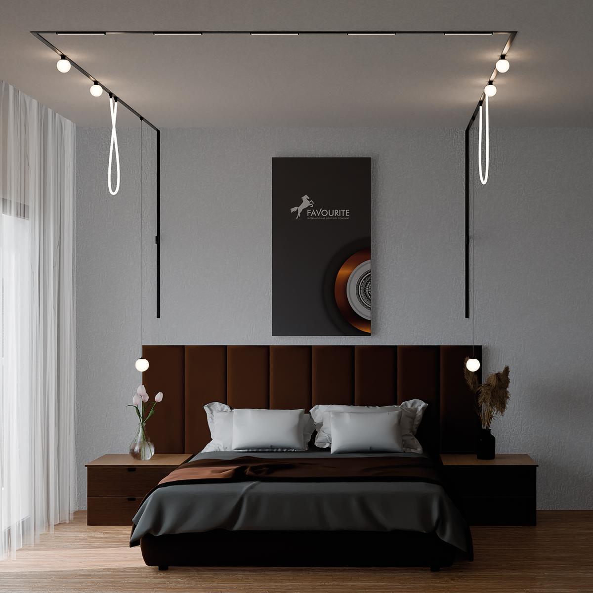 Трековый магнитный светильник Favourite Unica 4228-1U