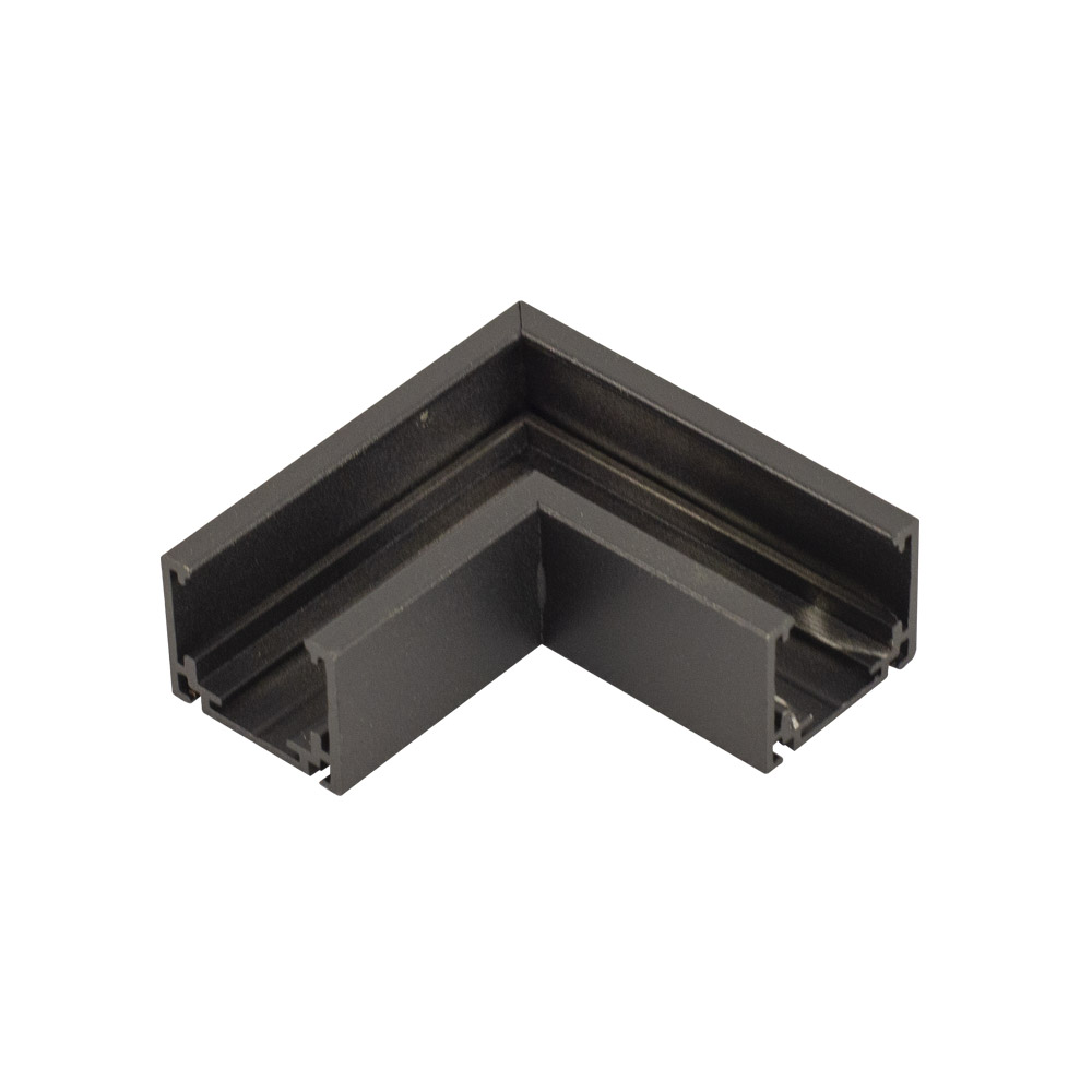 Угловой коннектор для магнитного шинопровода AM Group Magnet AM503 BK