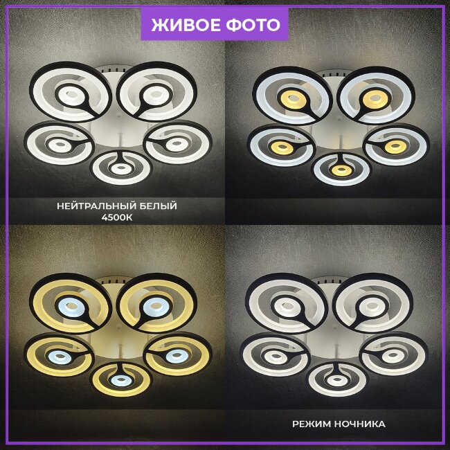 Потолочная люстра Wedo Light Marik 75275.01.09.05