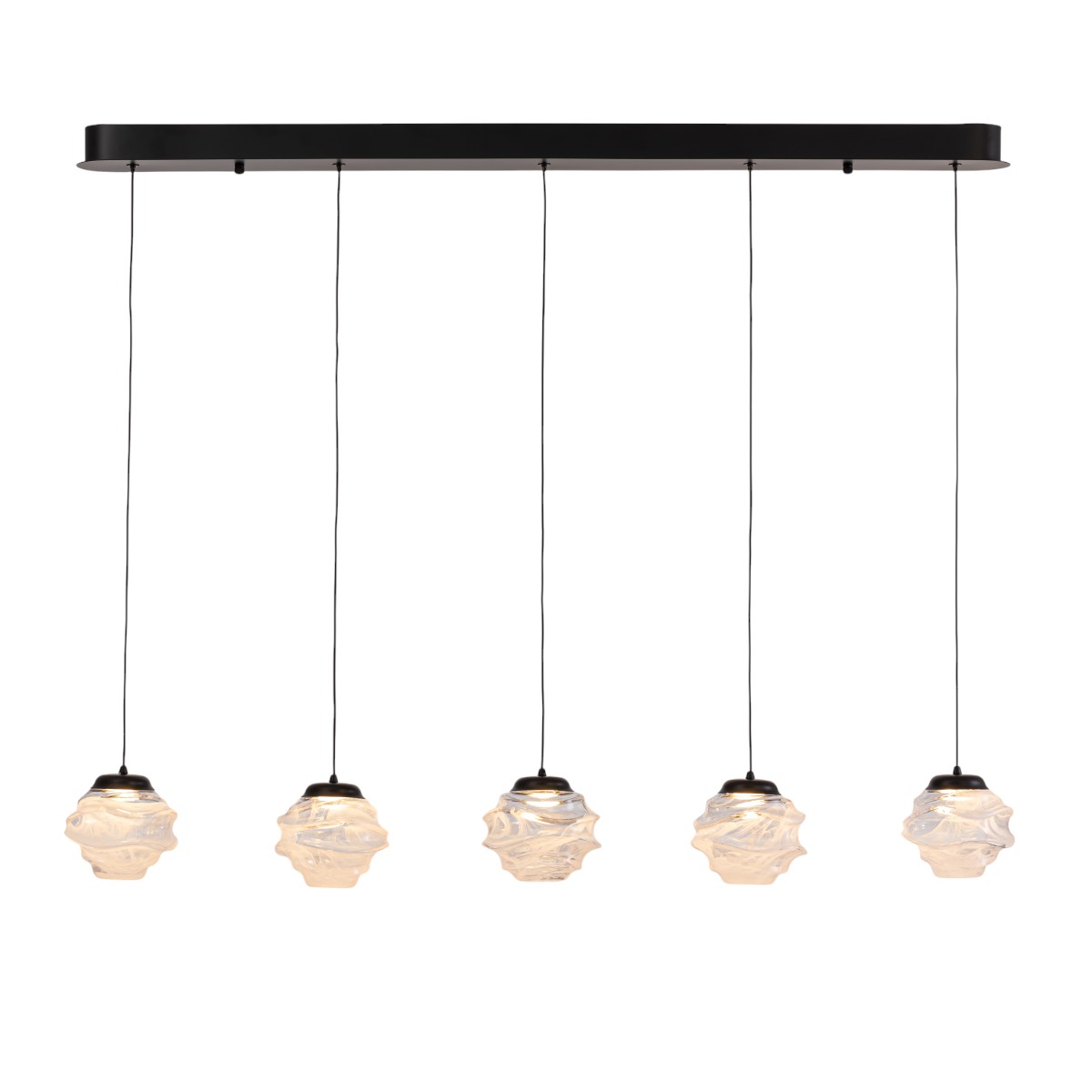 Подвесной светильник Delight Collection MD25030003-5B matt black/clear