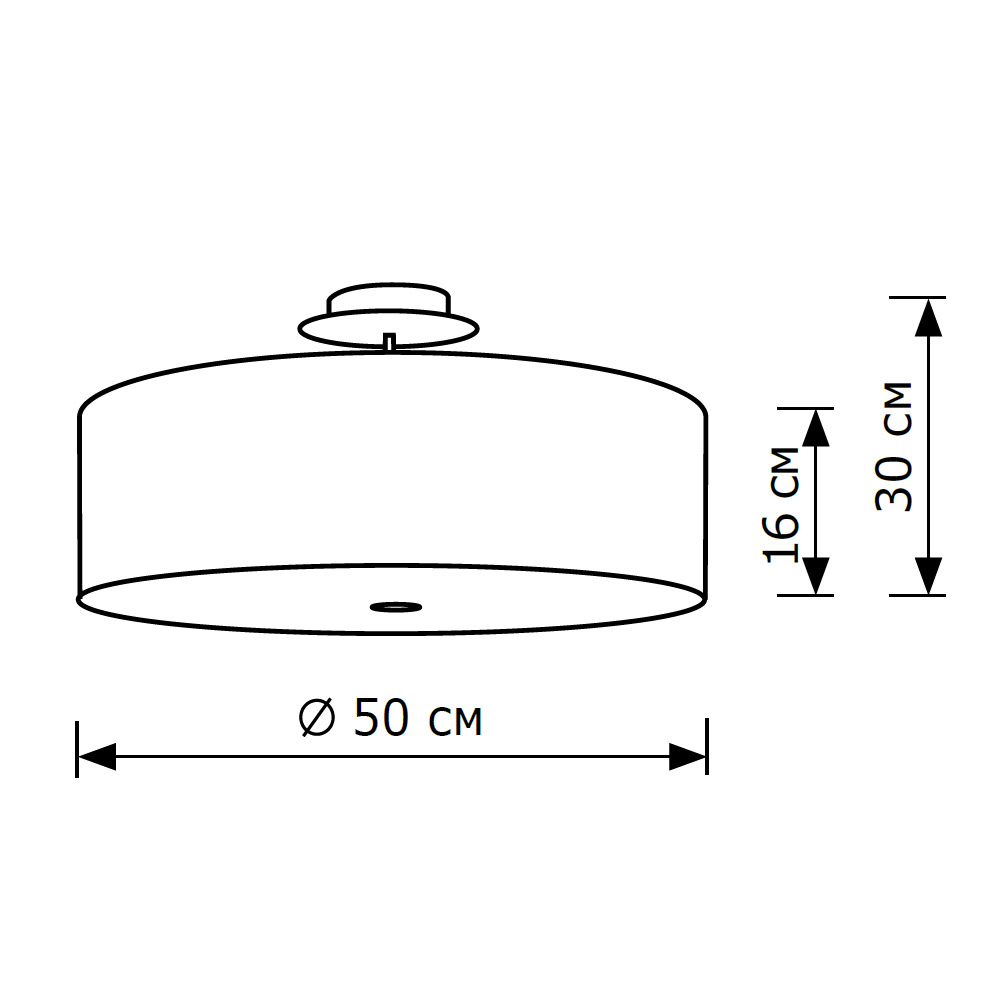 Потолочный светильник LightHall Viviana 50 LH022004
