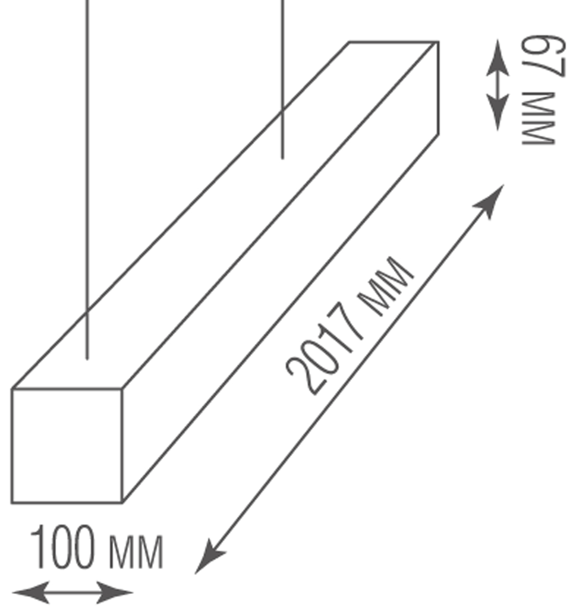 Подвесной светильник Donolux Decoled DL18516S200WW80L5 D7