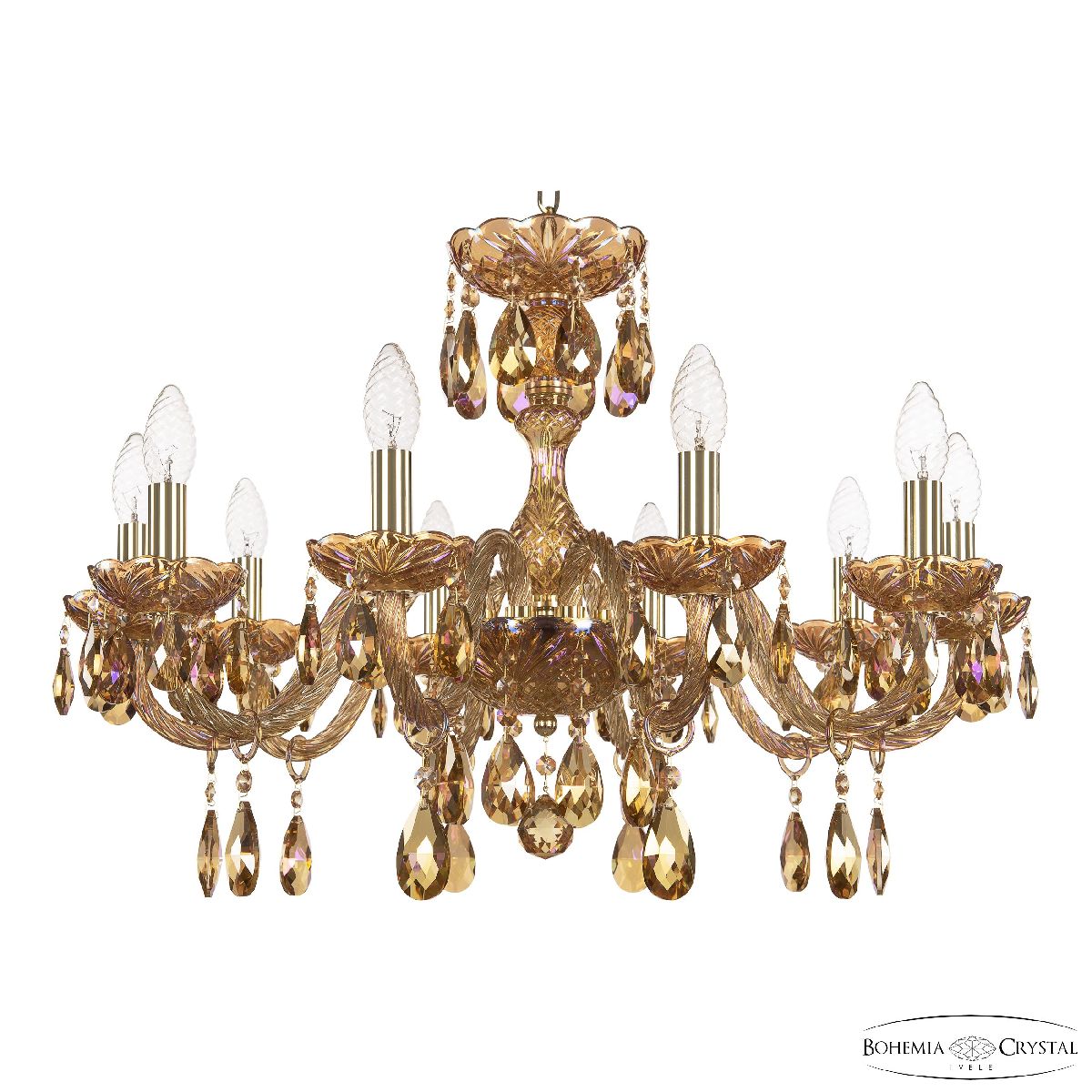 Подвесная люстра Bohemia Ivele Crystal 117/10/240 G M777