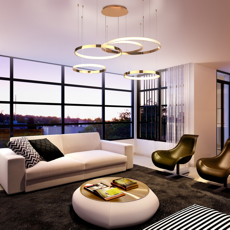 Подвесная люстра Eurosvet Posh 90275/5 медный Smart