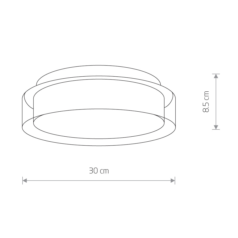 Потолочный светильник Nowodvorski Pan Led 8173