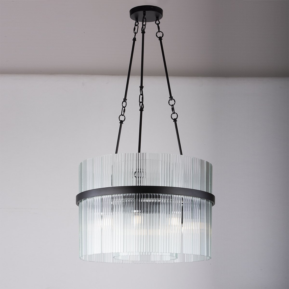 Подвесная люстра DeLight Collection MD2313-8A matt black