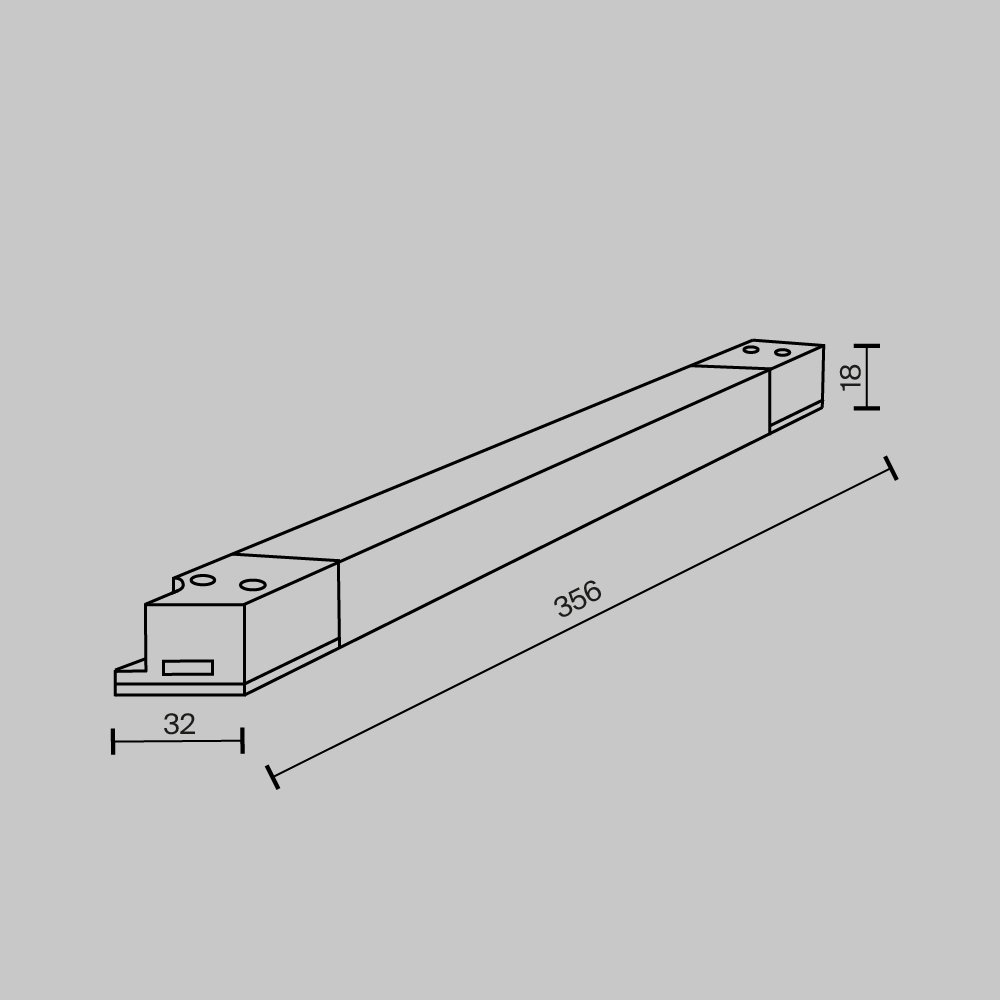 Источник напряжения Maytoni Triac 150Вт DC24В IP20 734011