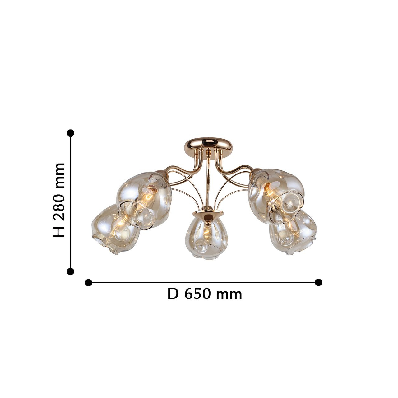 Потолочная люстра F-Promo Galanta 2338-5U