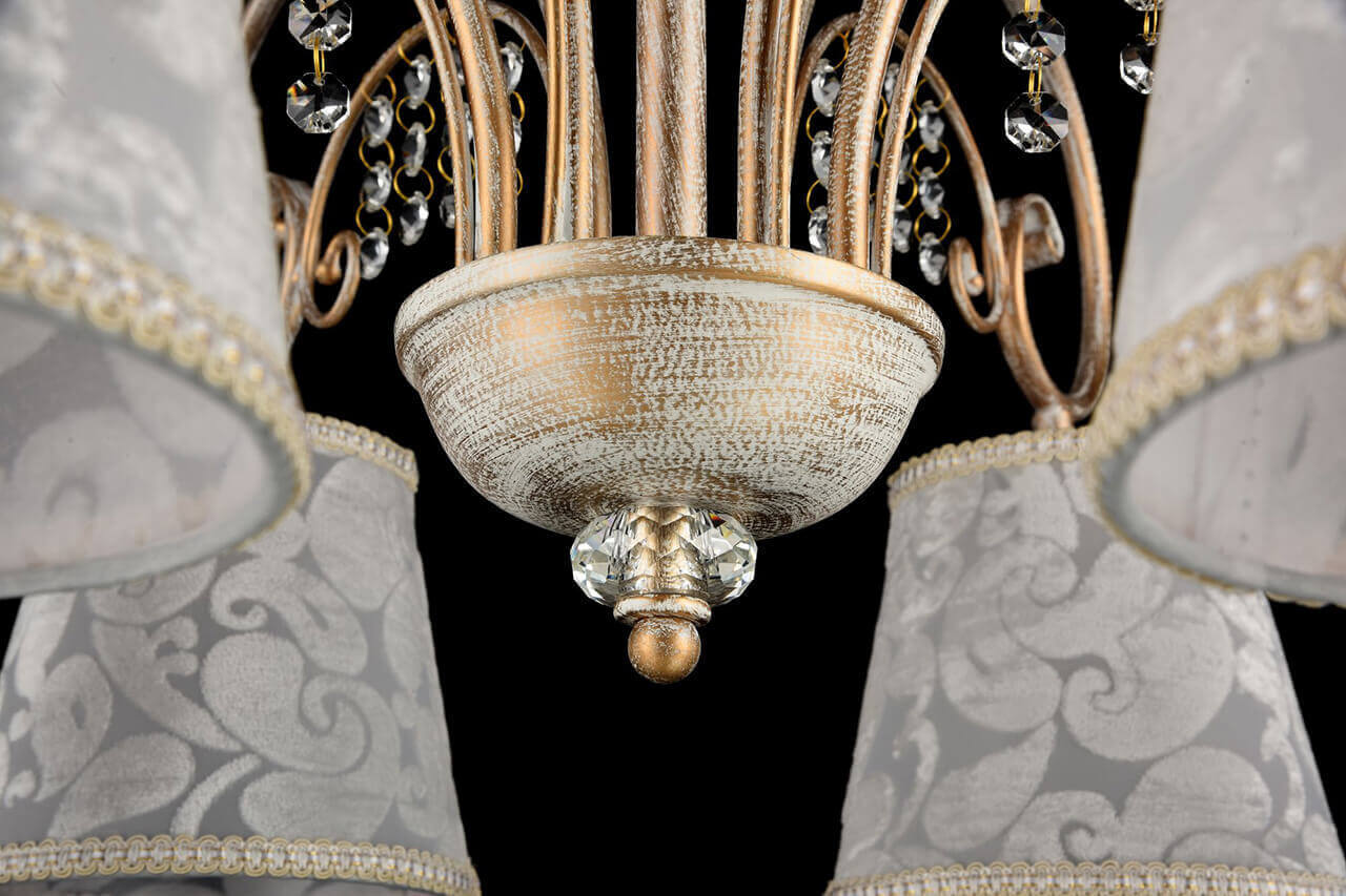 Подвесная люстра Freya Lorette FR2406-PL-08-WG