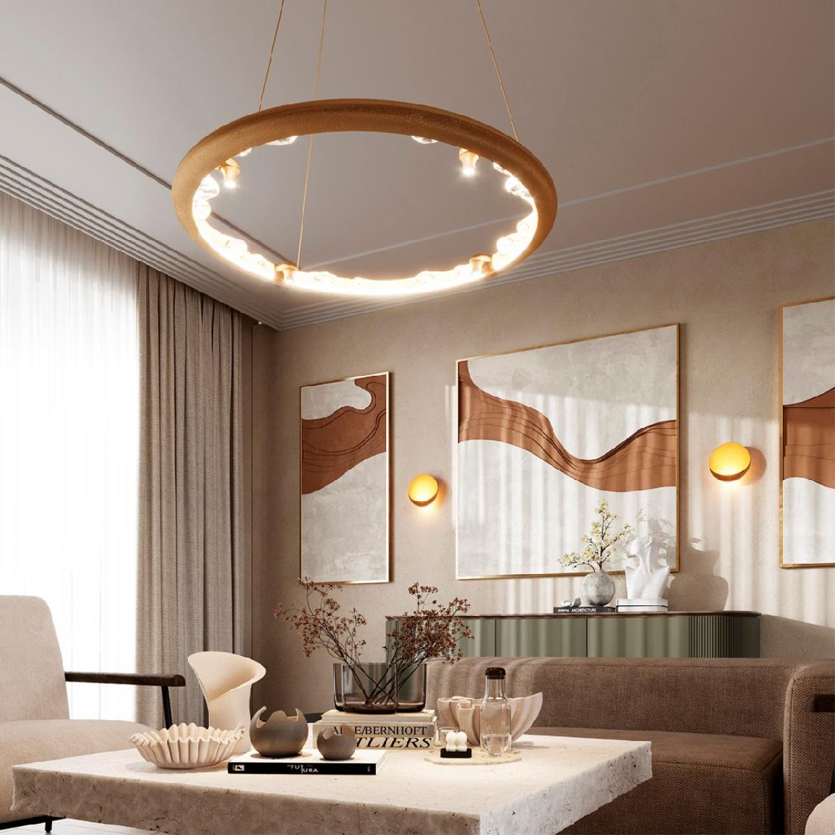 Подвесная люстра Odeon Light Hightech Cayon 7002/55L