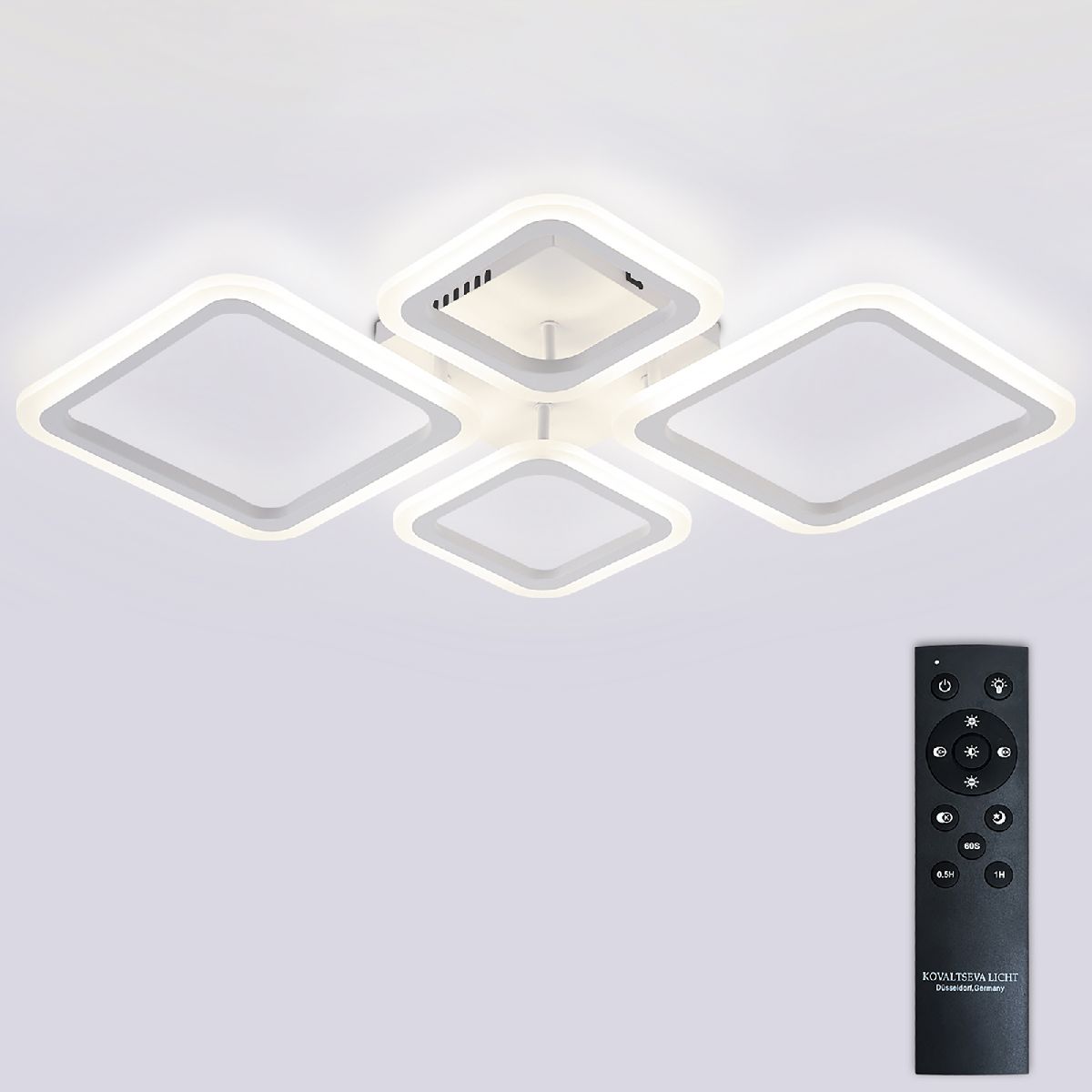 Потолочная люстра Natali Kovaltseva Opti LED LAMPS 81108/1C