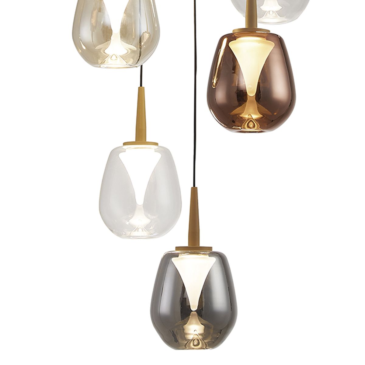 Каскадная люстра Mantra Andromeda 8932+5PL (8942-8945)