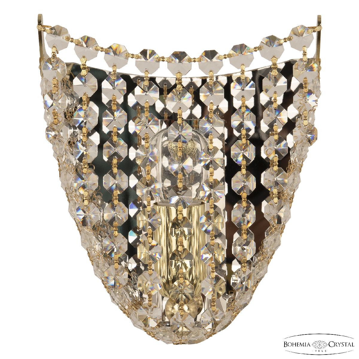 Настенный светильник Bohemia Ivele Crystal 778B/16 G