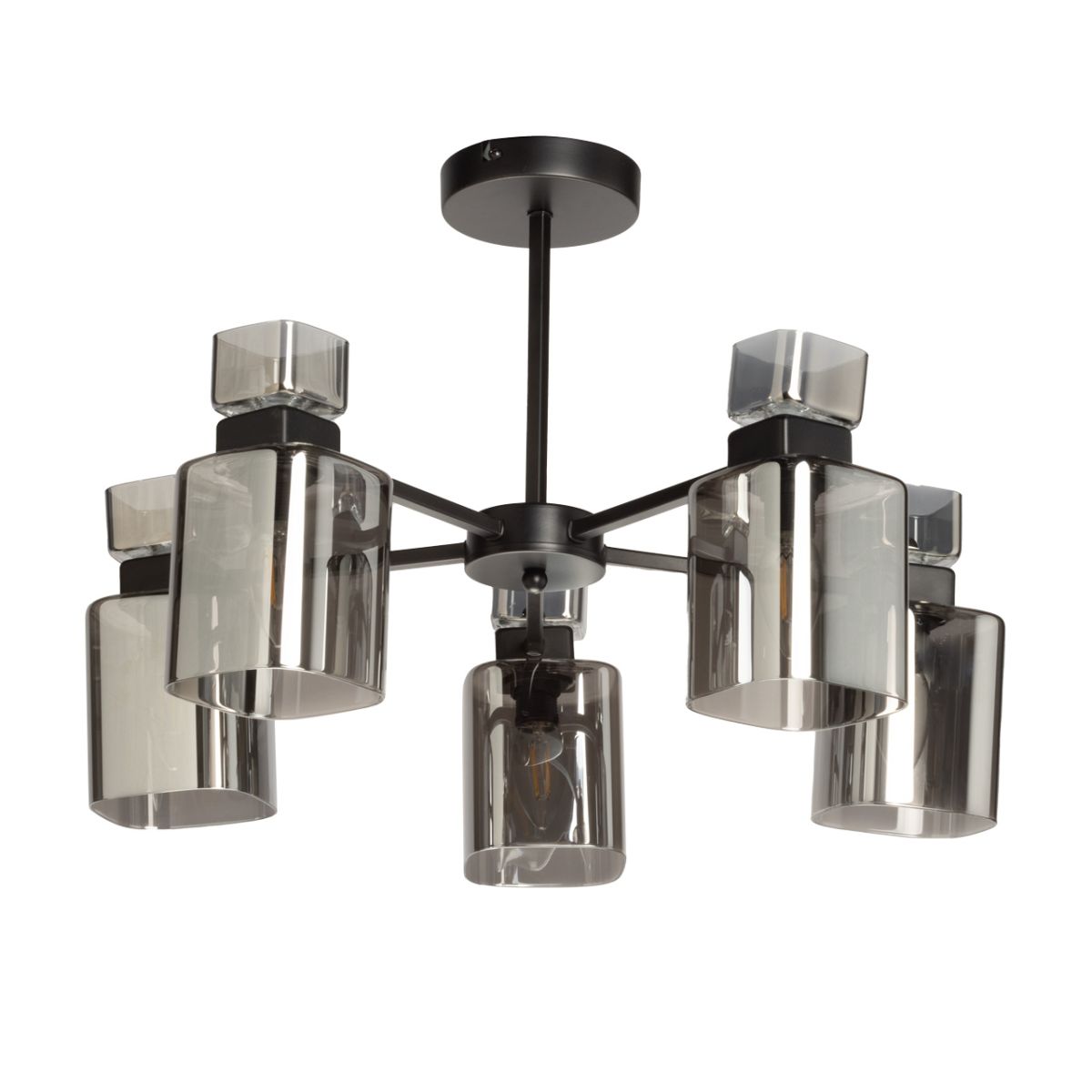 Люстра на штанге De Markt City Тетро 118011205
