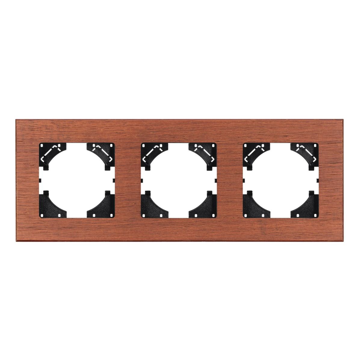 Рамка на 3 поста из натурального дерева Arlight FRM-XSILO-WD-3-NL 050873