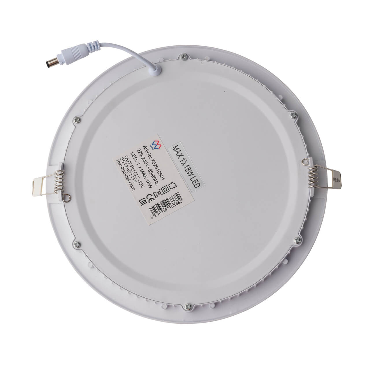 Встраиваемый светодиодный светильник De Markt Стаут 2 702010601