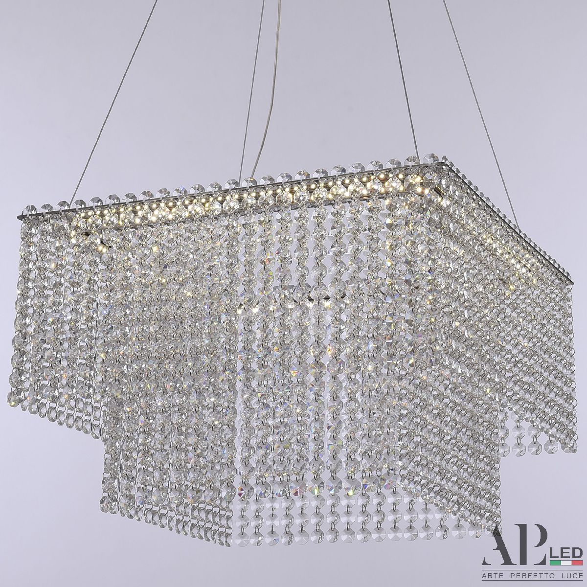 Подвесная люстра Arte Perfetto Luce Sicilia SH04.42.C.Ni.4000