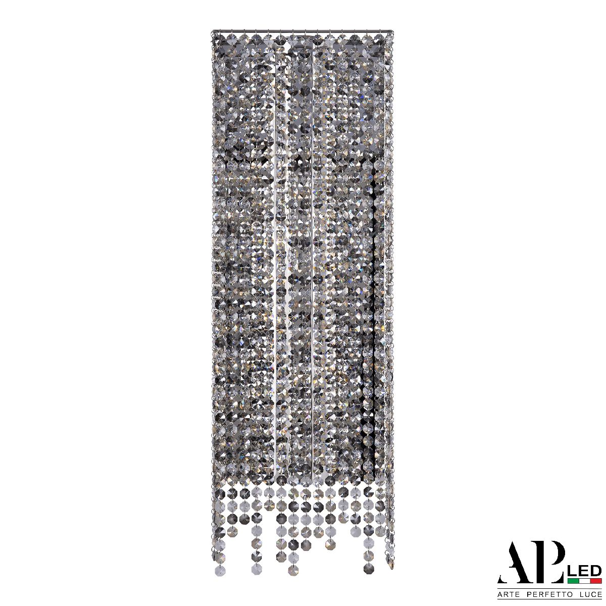 Настенный светодиодный светильник Arte Perfetto Luce Rimini S500.B1.25-75.B.4000.Clear.801.731