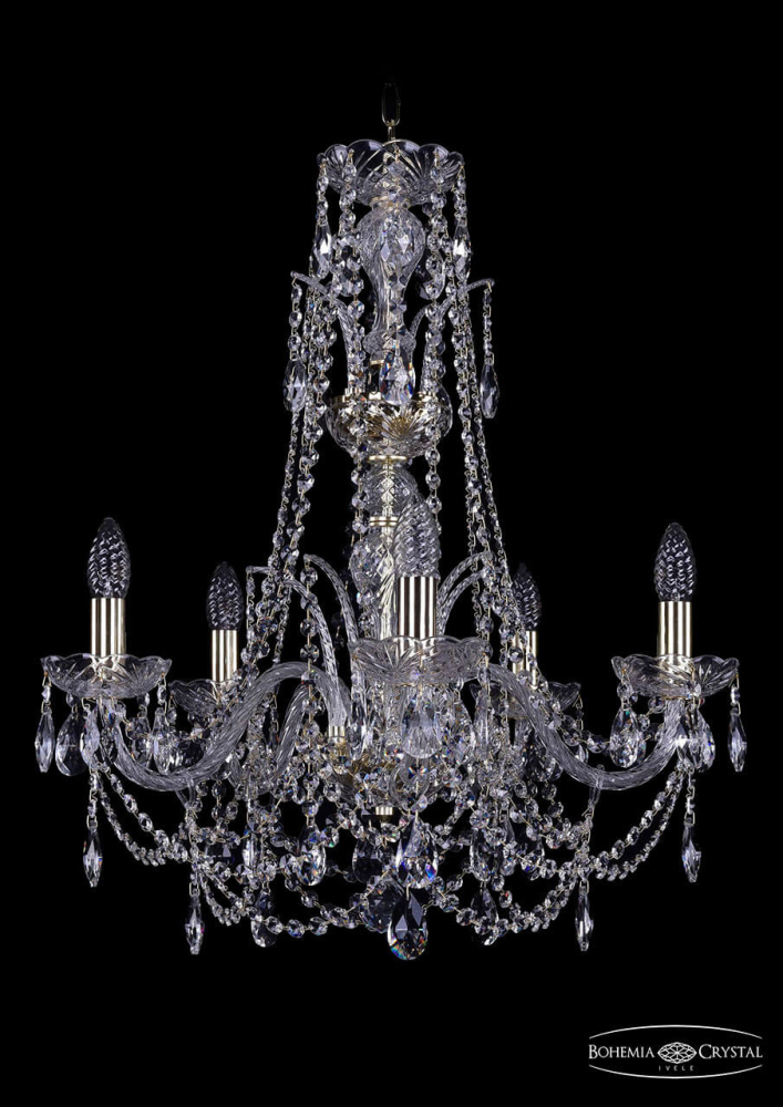 Подвесная люстра Bohemia Ivele 1411/5/195/XL-63/G