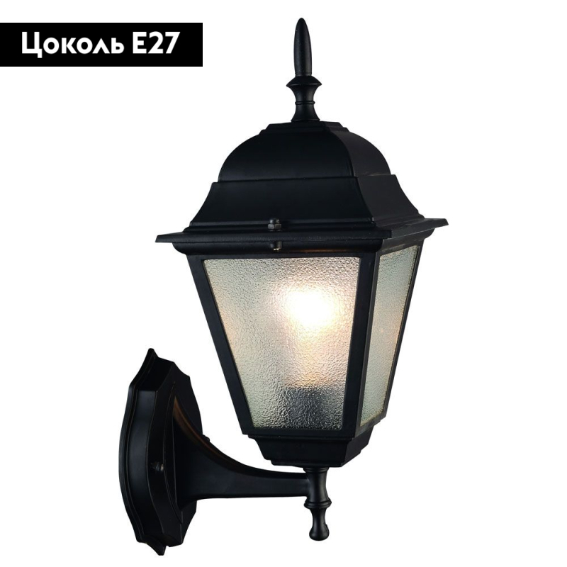 Уличный настенный светильник Arte Lamp Bremen A1011AL-1BK