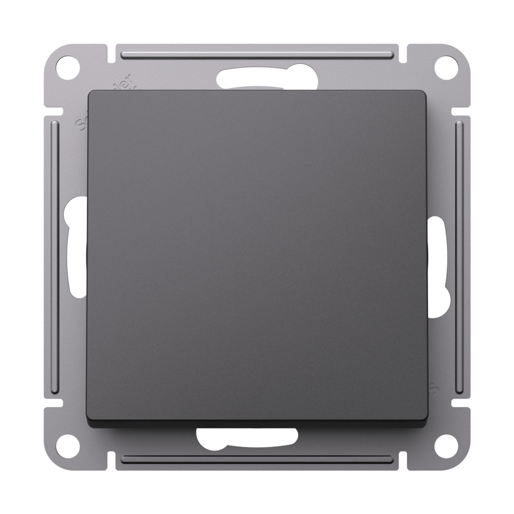 Перекрестный переключатель сх.7, 10АХ Systeme Electric AtlasDesign Базальт ATN001471