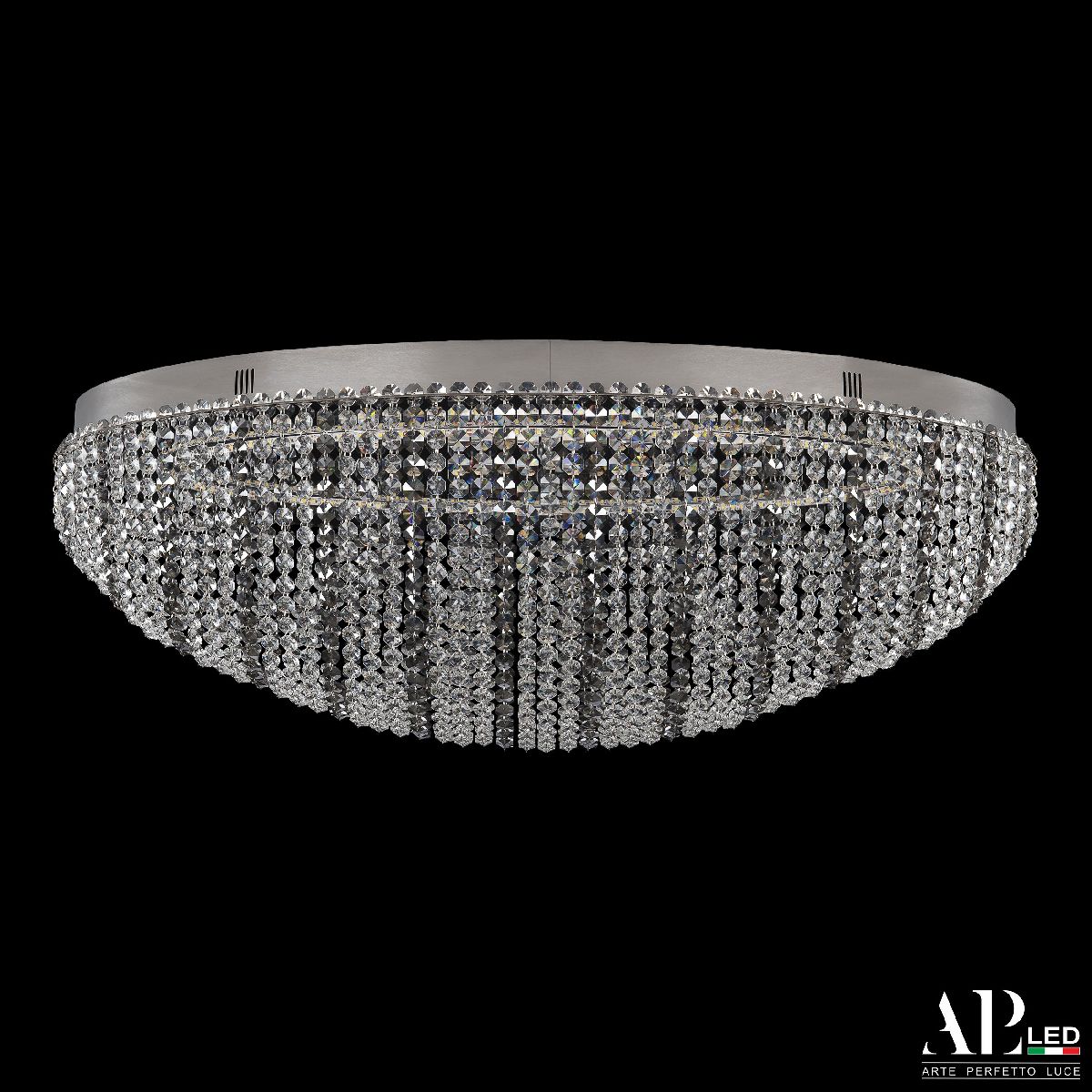 Потолочная люстра Arte Perfetto Luce Sicilia SH508.2.80.R.Ni.4000.Clear.731