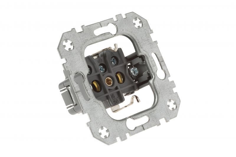 Розетка с заземлением и крышкой Liregus Epsilon 28-1368