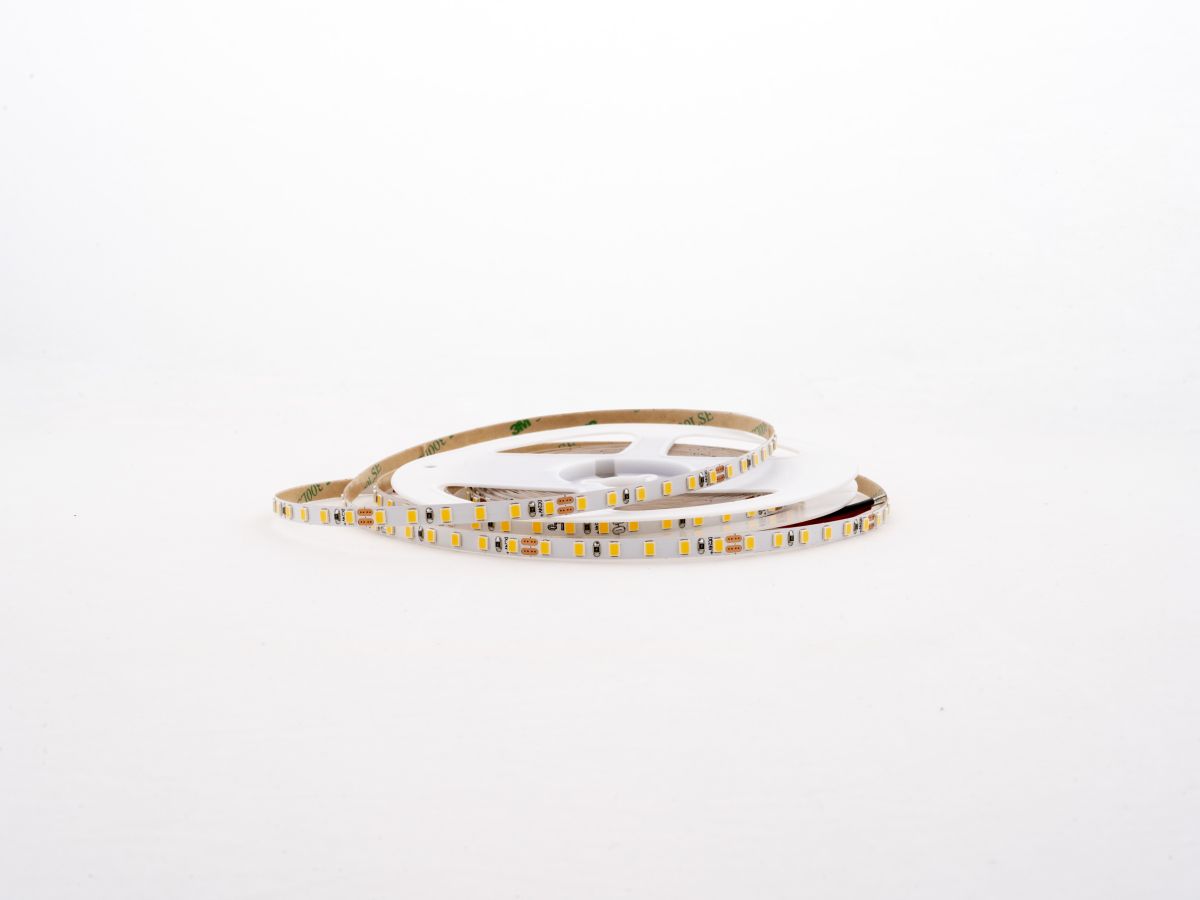 Светодиодная лента узкая LEDS POWER 2835 120/м (5Вт/м) 24В теплая 5мм 006048