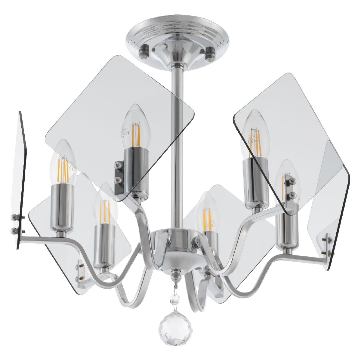 Люстра на штанге Arte Milano Sorrento 375309/6/400 CR