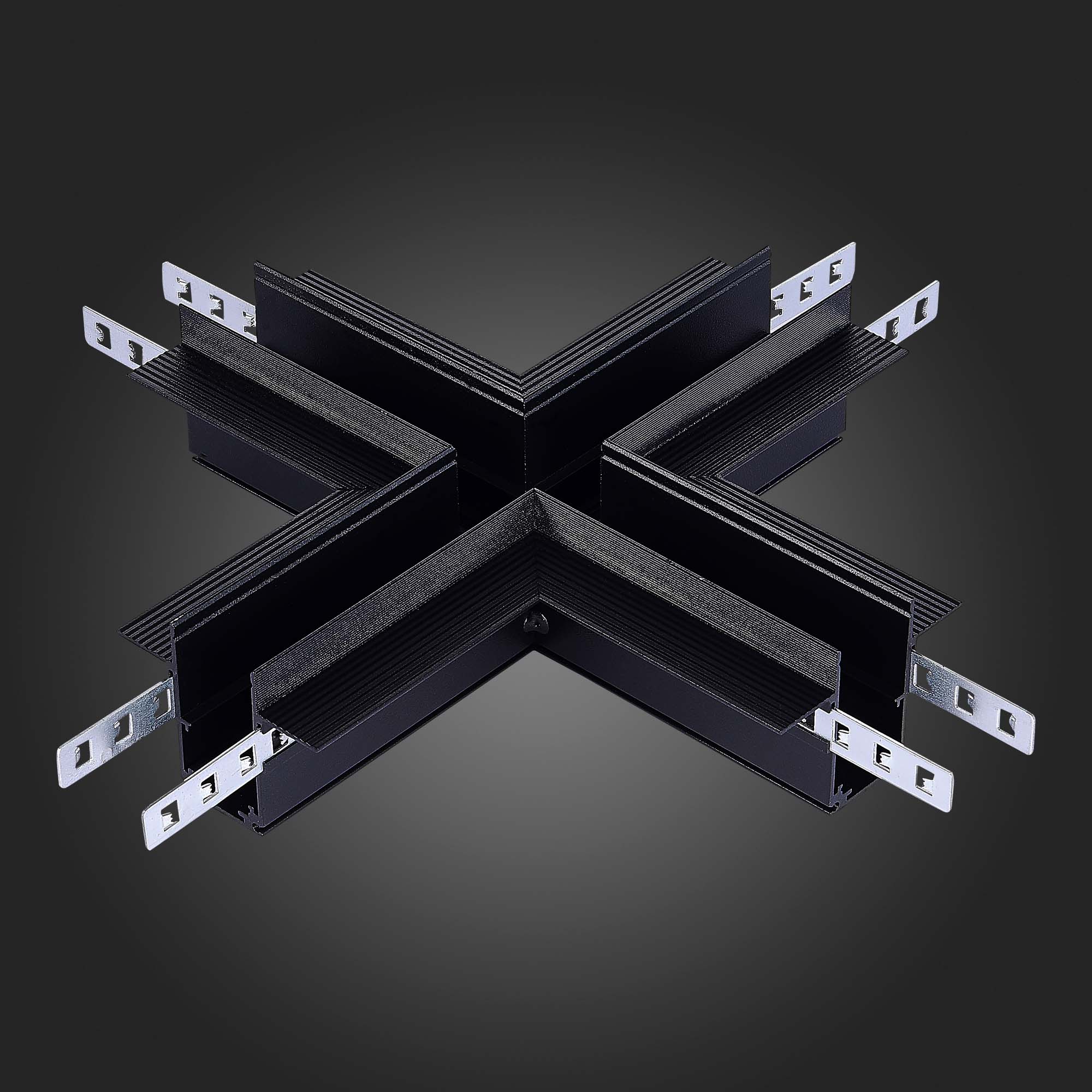 Коннектор X-образный для магнитного шинопровода ST Luce Skyline 48 ST007.400.12