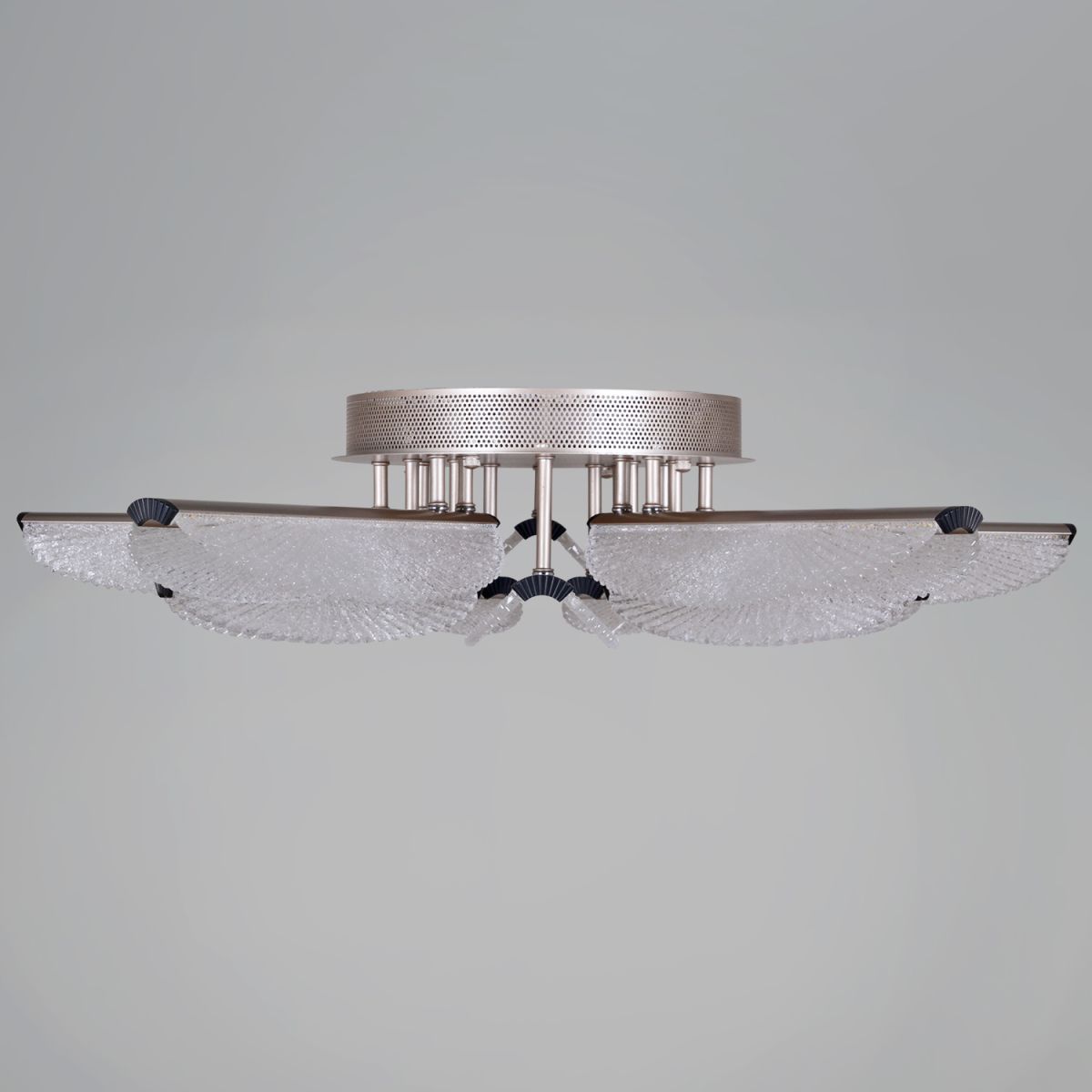 Потолочная люстра Reluce 00490-0.3-5+5 champagne silver