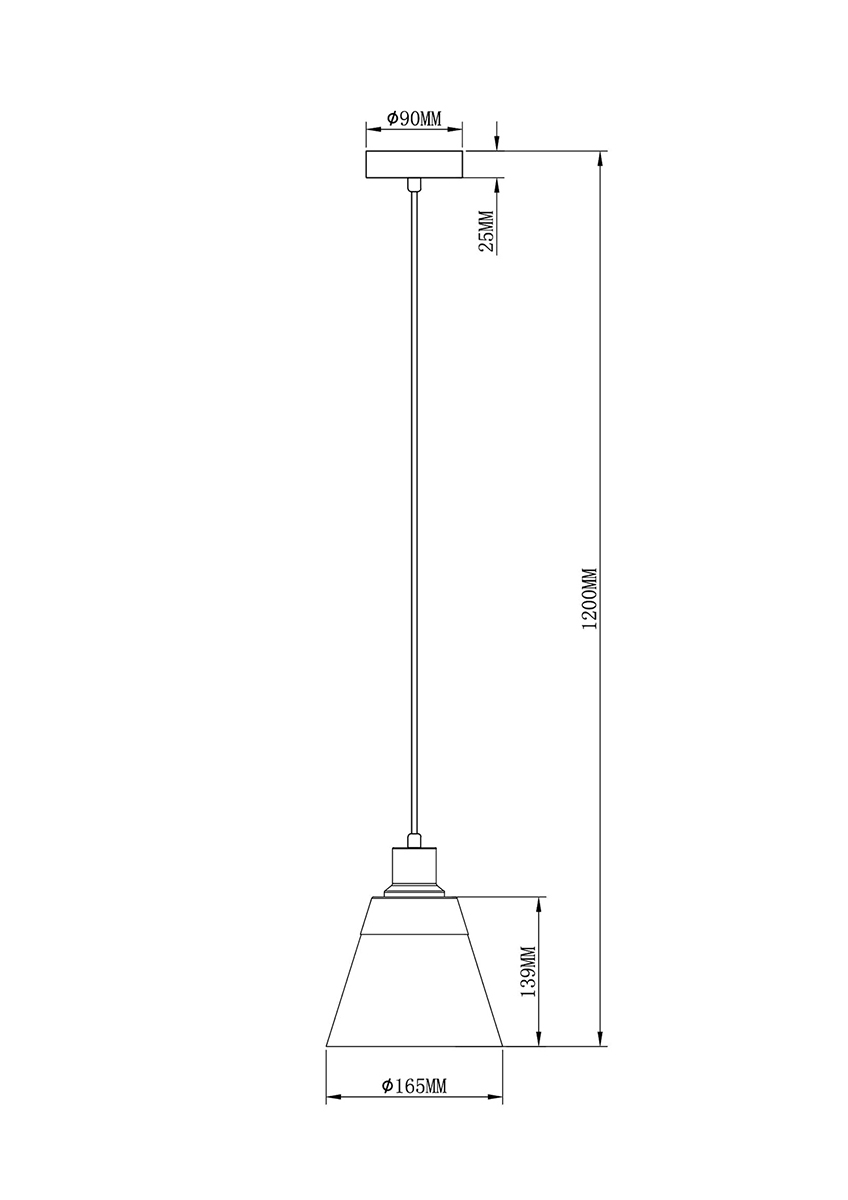 Подвесной светильник Moderli Brizzi V2782-1P