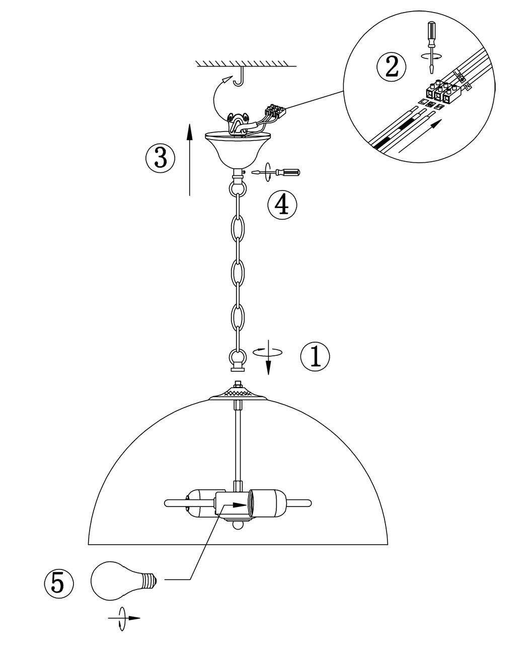 Подвесной светильник Odeon Light Carotti 2639/2