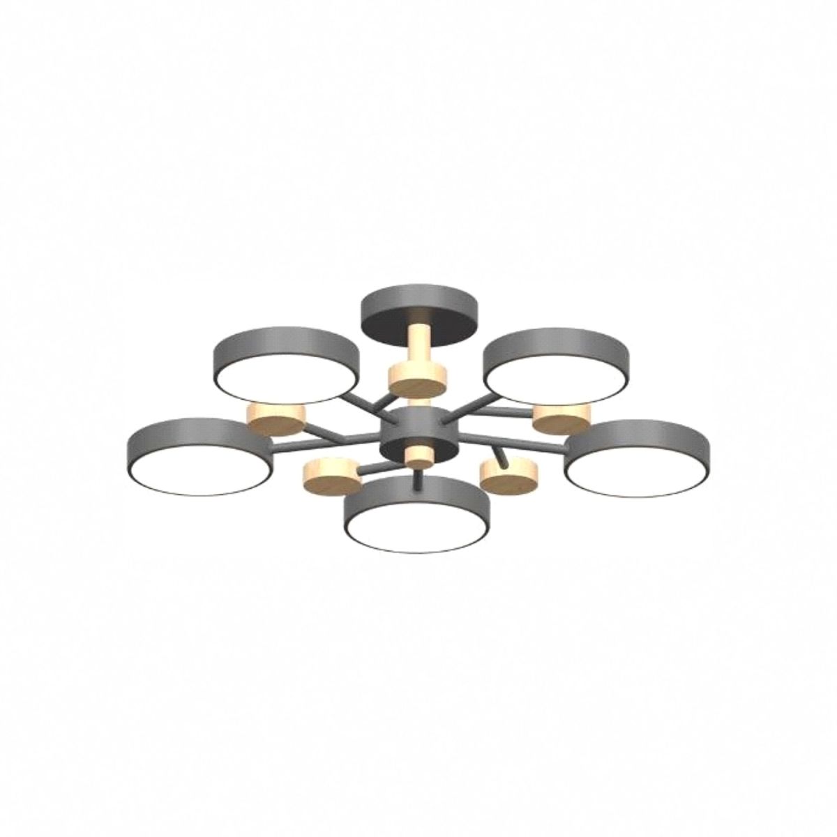 Люстра на штанге LED4U L3204-620 GR