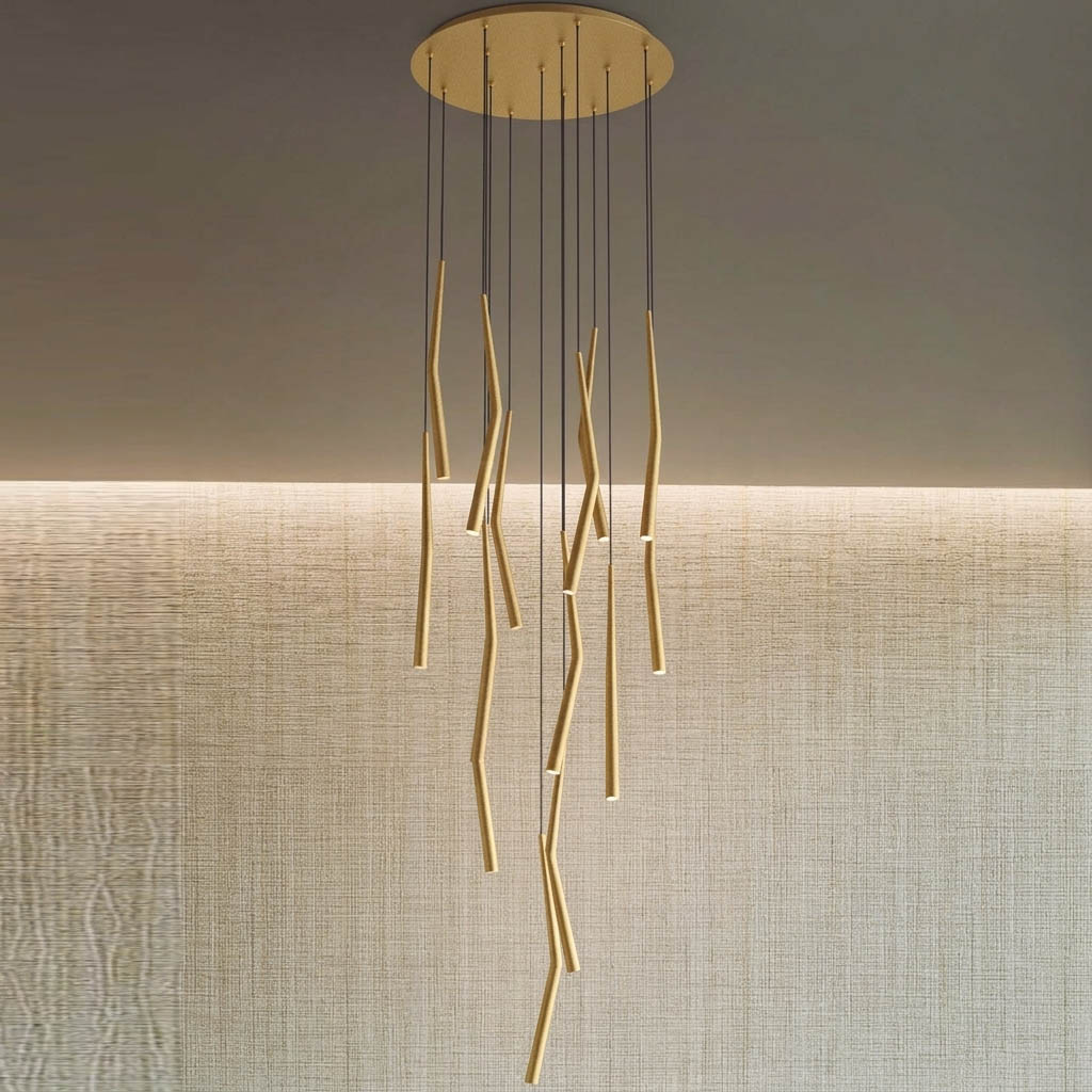 Подвесная люстра Mantra Boomerang 9372+9245 (14L)