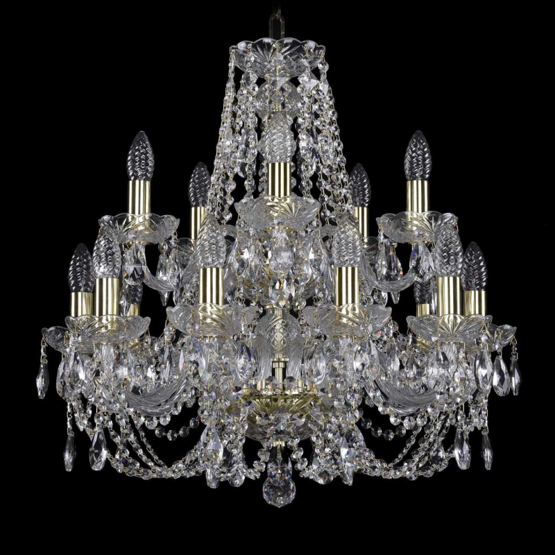 Подвесная люстра Bohemia Ivele 1406/10+5/195/2d/G