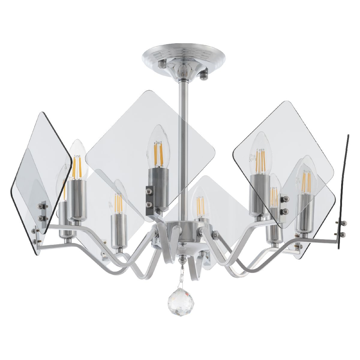 Люстра на штанге Arte Milano Sorrento 375309/8/500 CR